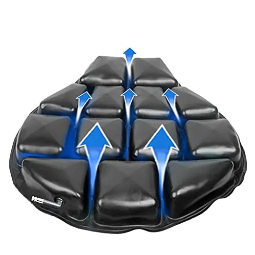 AirRide Motorcycle Seat Cushion