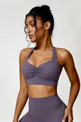 Amber Sports Bra - Taupe