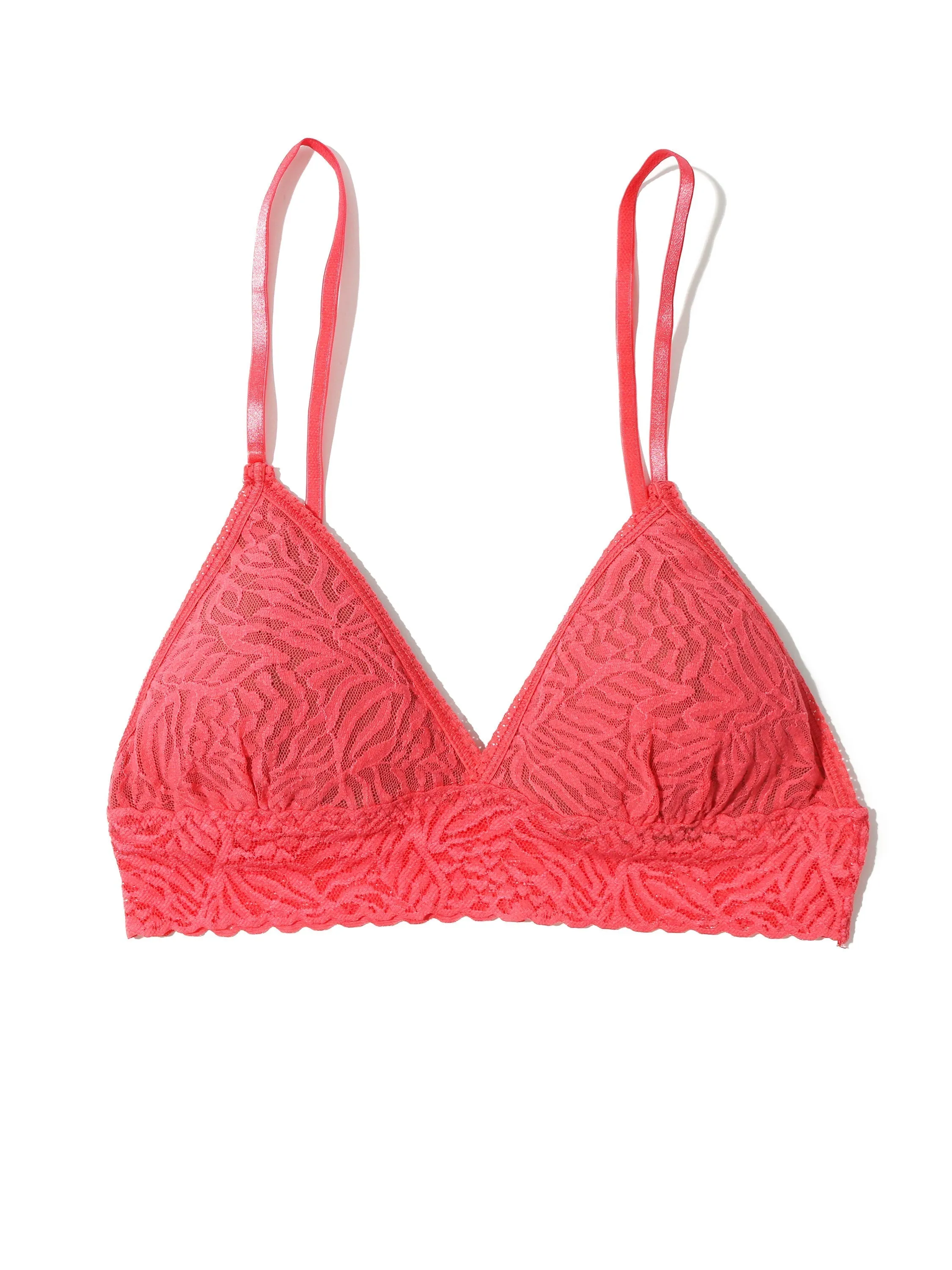 Animal Instincts Padded Bralette Wild Card Red Sale