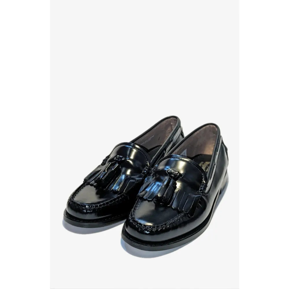 Bass Weejun - Women's Esther Kiltie Black - Tassel Loafers