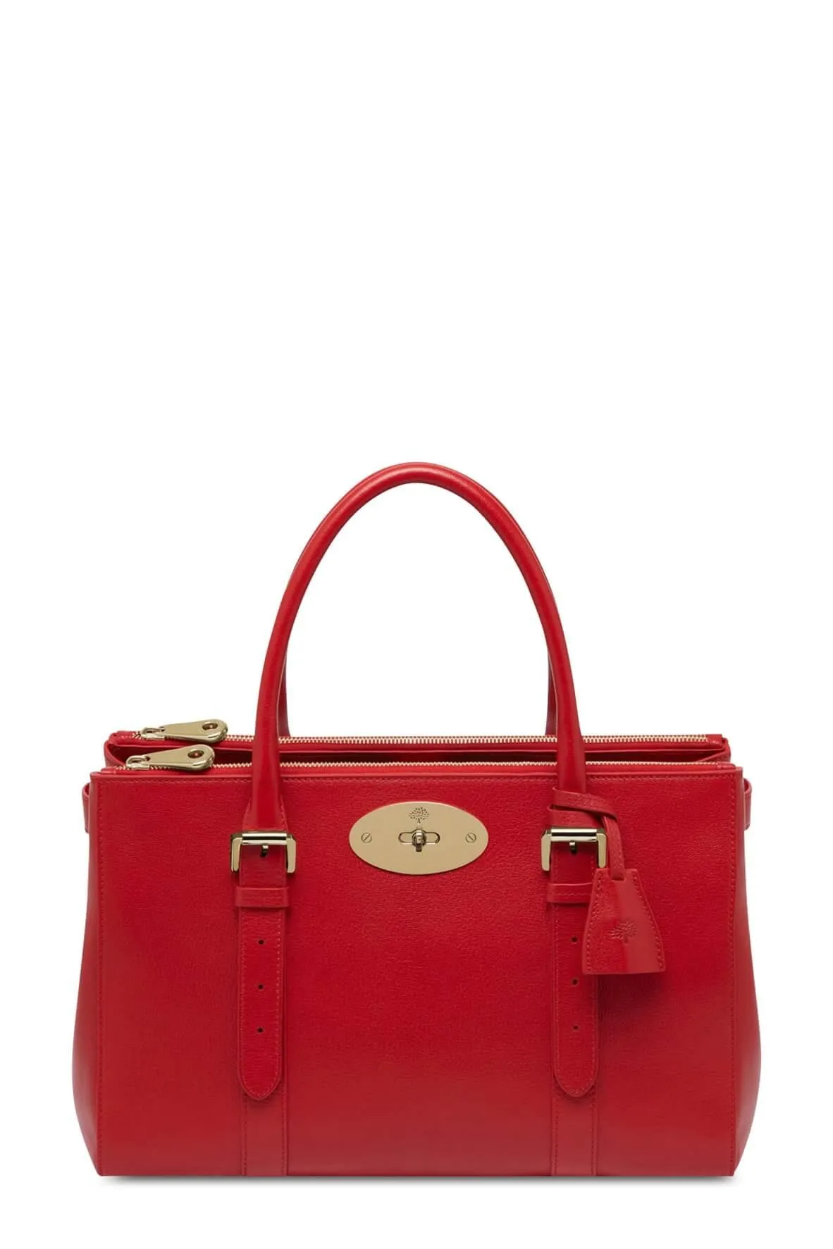 Bayswater Double Zip Tote Bright Red