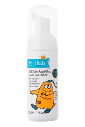 Buds Kids Safe Anti-Bac Foam Sanitizer 50ml