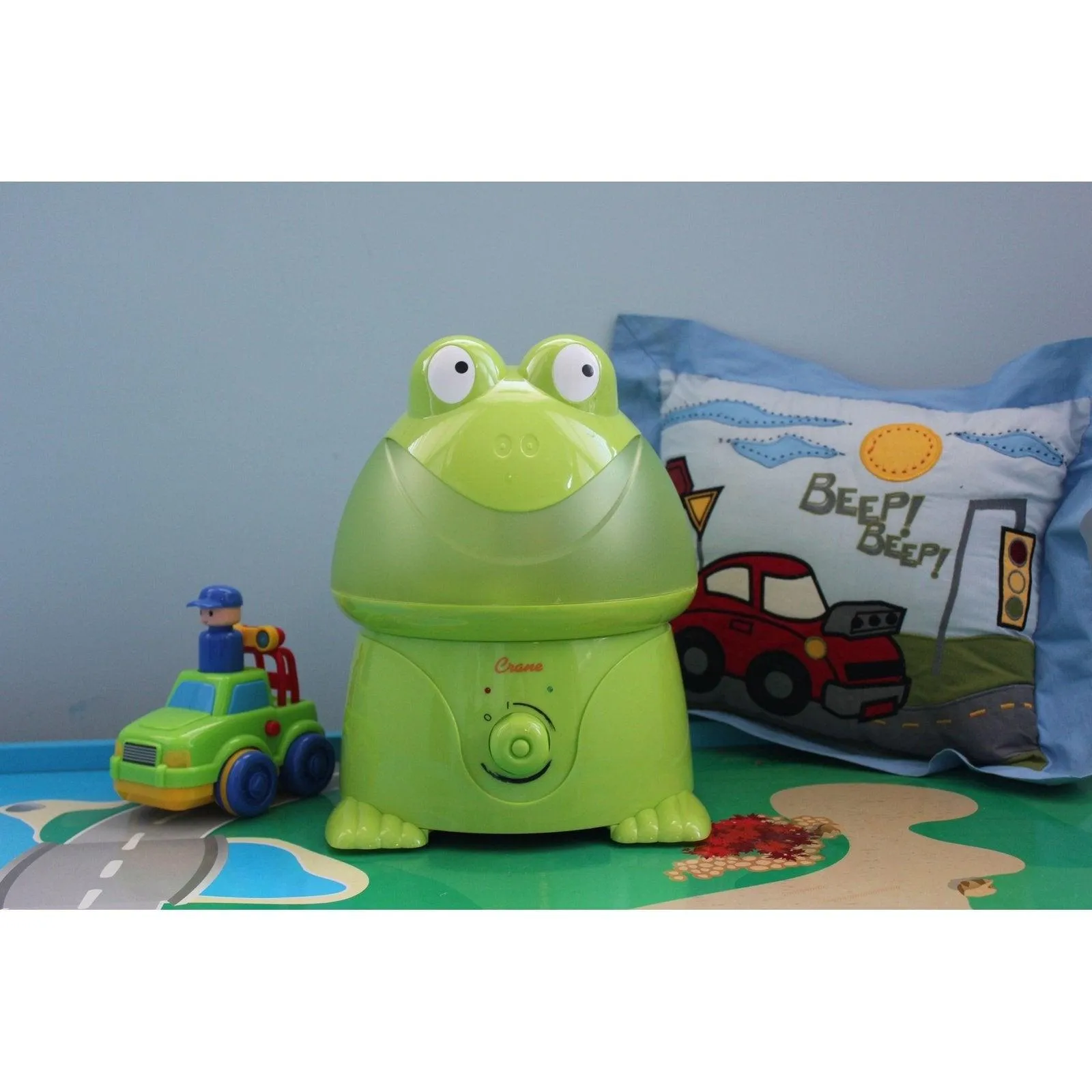 Crane Adorable Ultrasonic Cool Mist Humidifier Frog - 1 Gallon