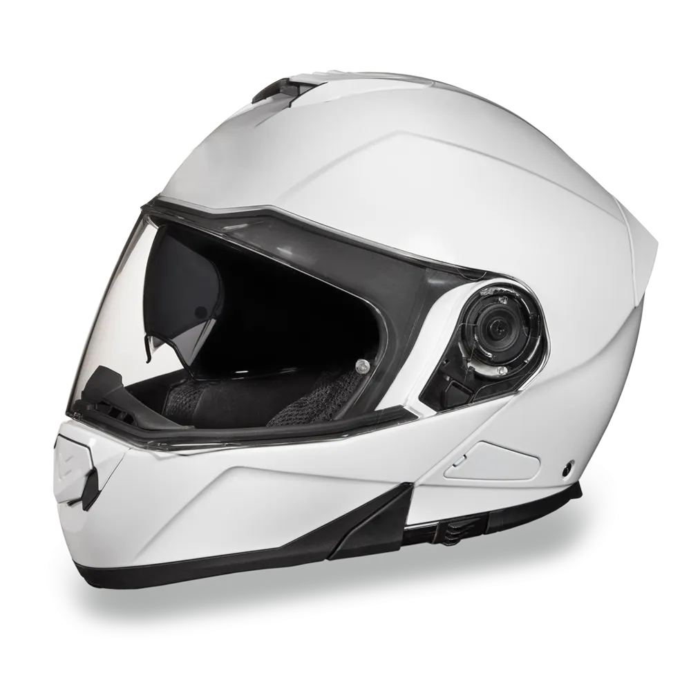 Daytona DOT Modular with Inner Shield - HI-Gloss White