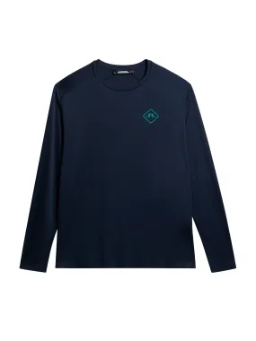 Diamond Long Sleeve Tee / JL Navy