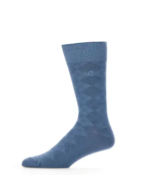 Diamond Stitch Logo Socks