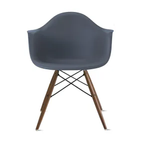 Eames® Molded Recycled Plastic Armchair from Herman Miller - Medium Gray