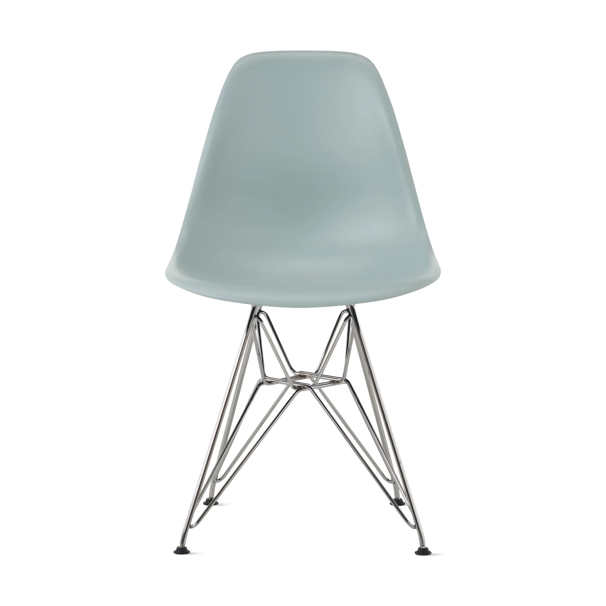 Eames® Molded Recycled Plastic Side Chair - Gray Green