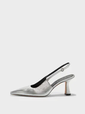 Fernanda Leather Slingback Pumps