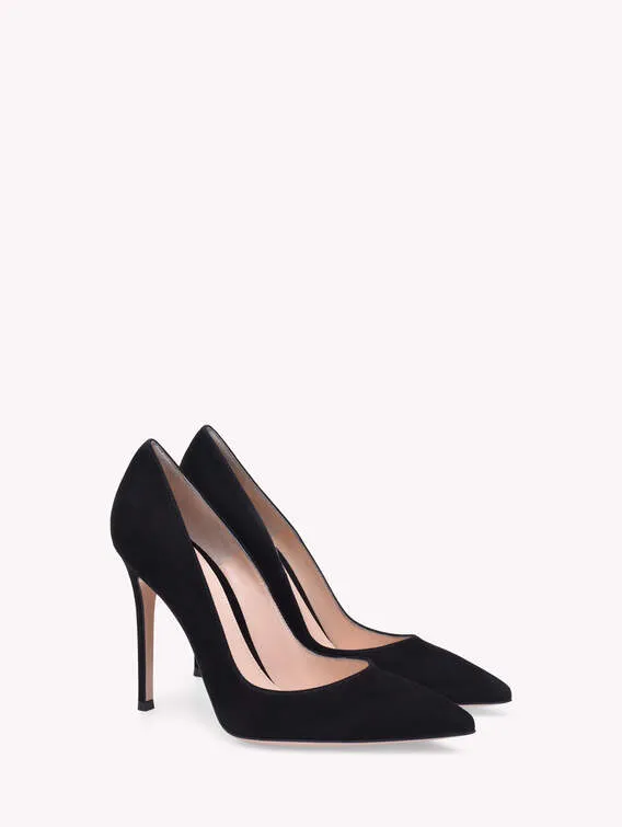 G2847015RICCAMNERO 105MM Suede pump