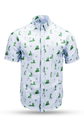 Golfing Grunts - Casual Button Down Shirt