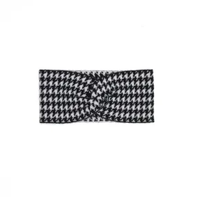 Houndstooth Cashmere Headband