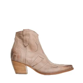 Lucy Taupe Western Boots