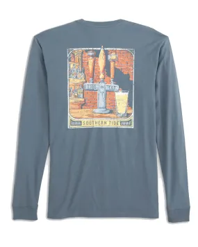 Mens Longsleeve Tide On Tap Tee