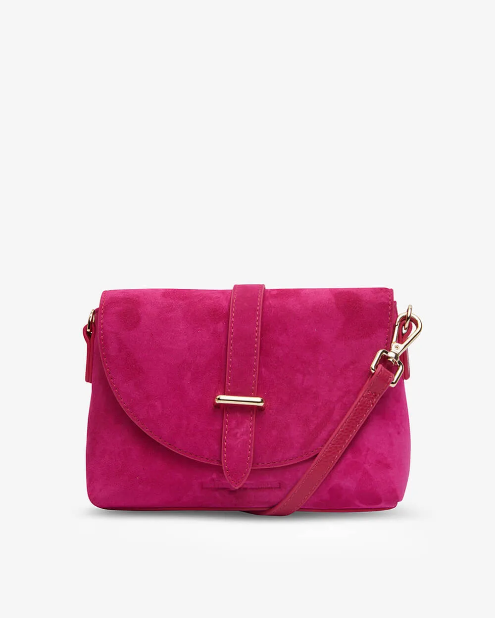 Mini Audrey - Hot Pink Suede