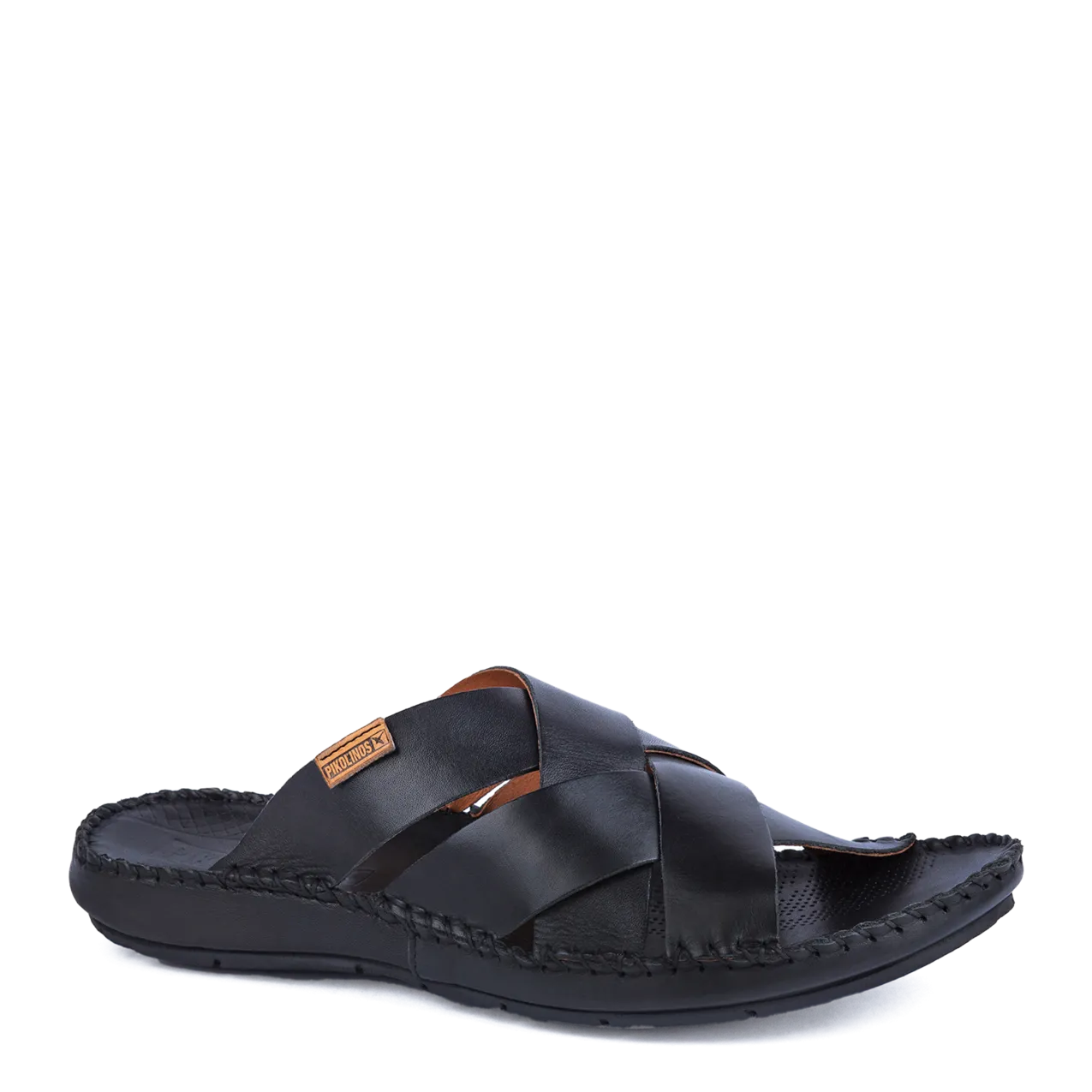 PIKOLINOS TARIFA 06J-0015 MENS SLIP ON SANDAL BLACK (CLEARANCE OFF FINAL SALE)