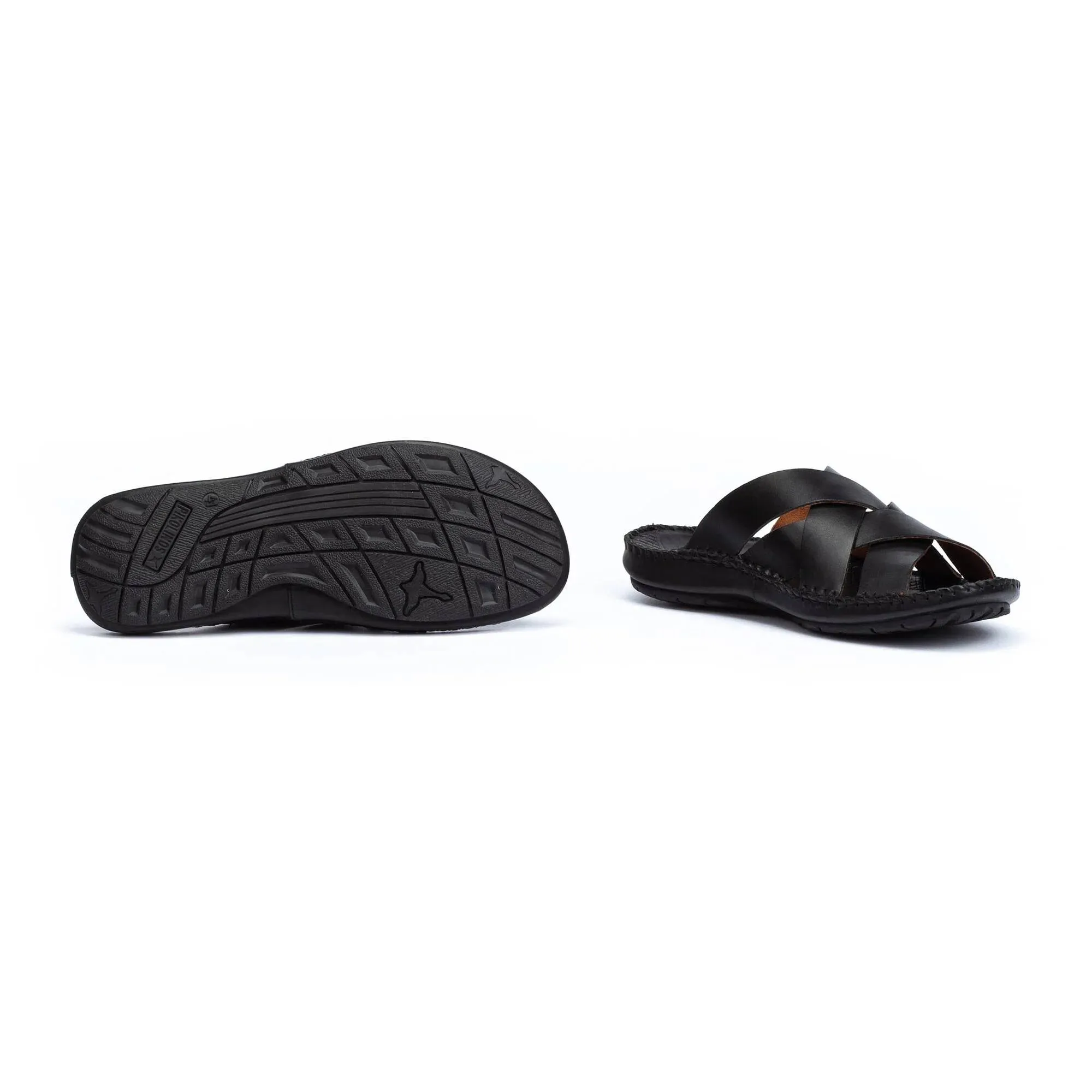 PIKOLINOS TARIFA 06J-0015 MENS SLIP ON SANDAL BLACK (CLEARANCE OFF FINAL SALE)