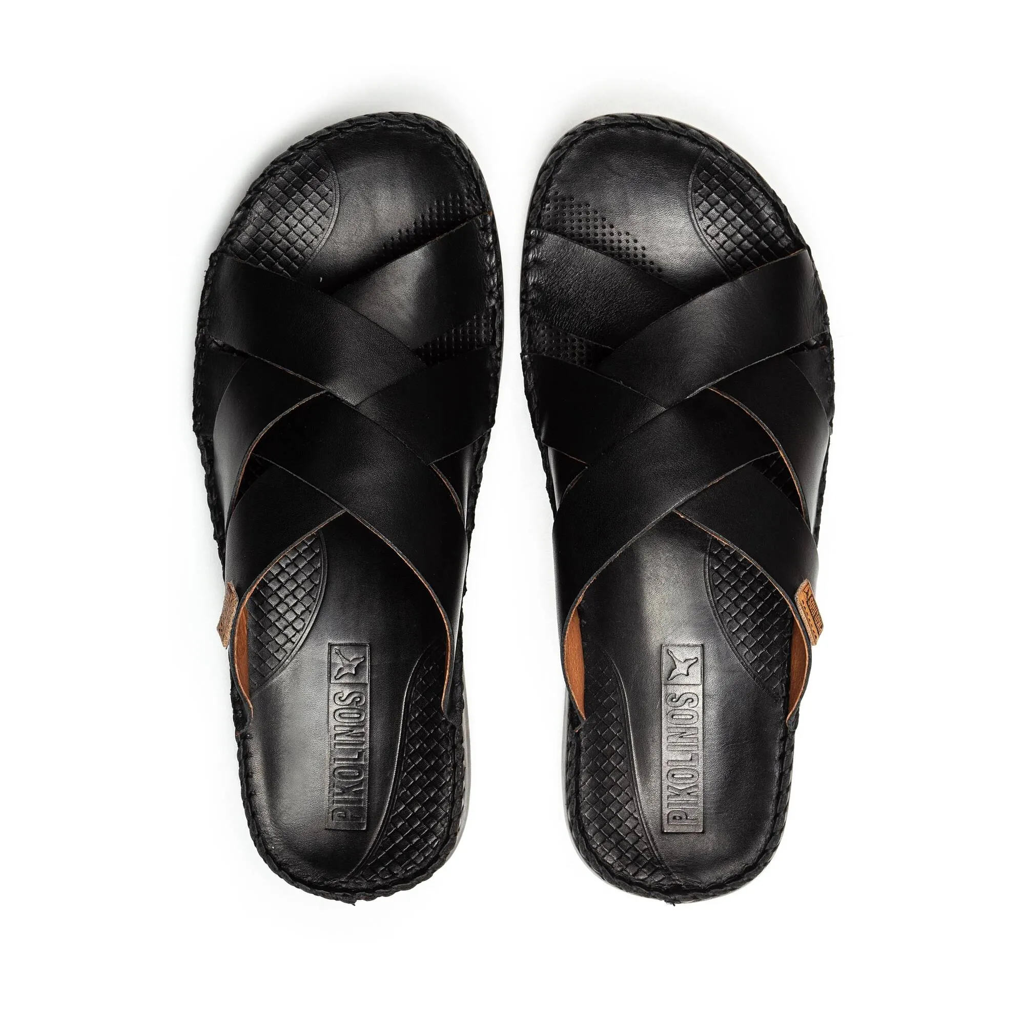 PIKOLINOS TARIFA 06J-0015 MENS SLIP ON SANDAL BLACK (CLEARANCE OFF FINAL SALE)