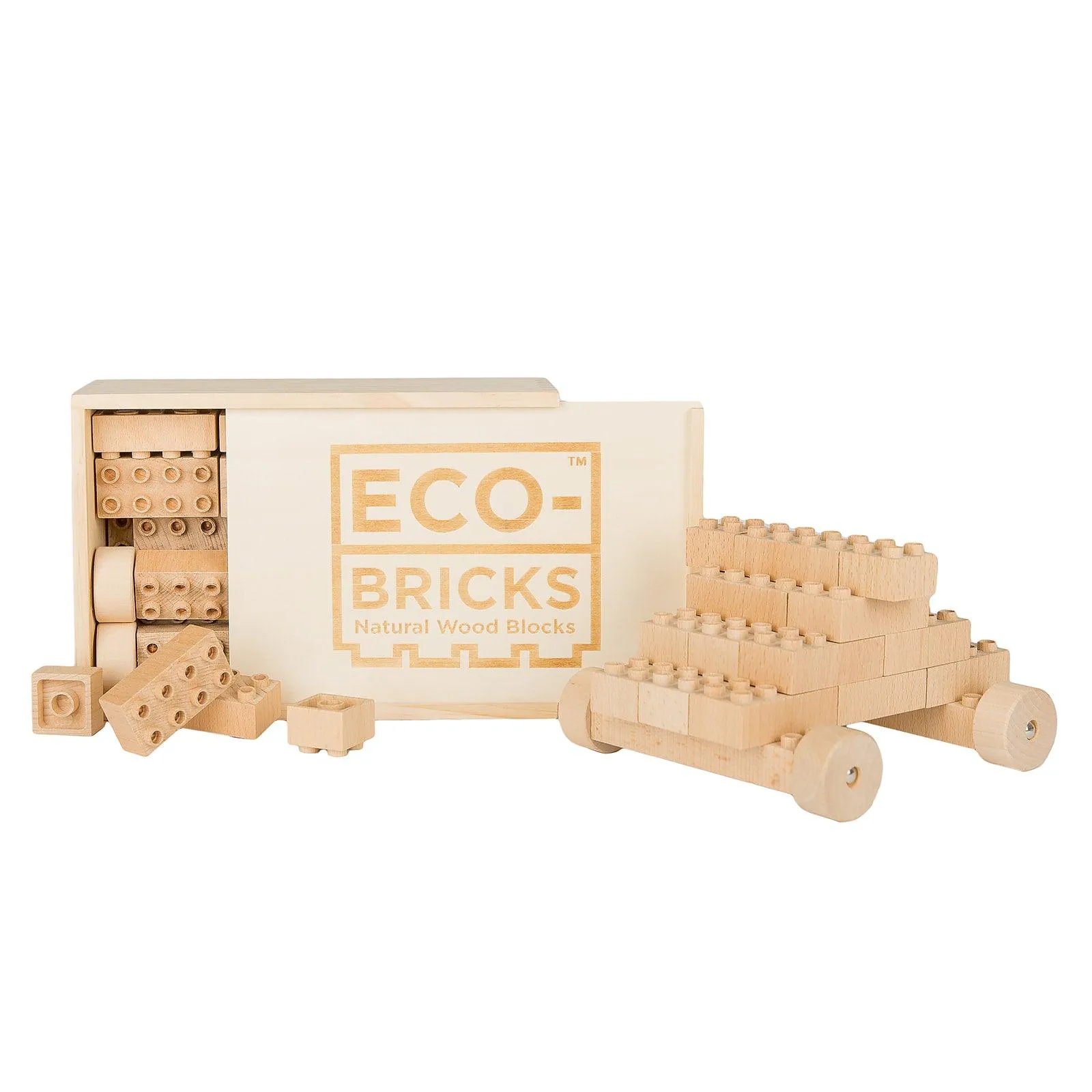 Plus  Wood Bricks 42pcs