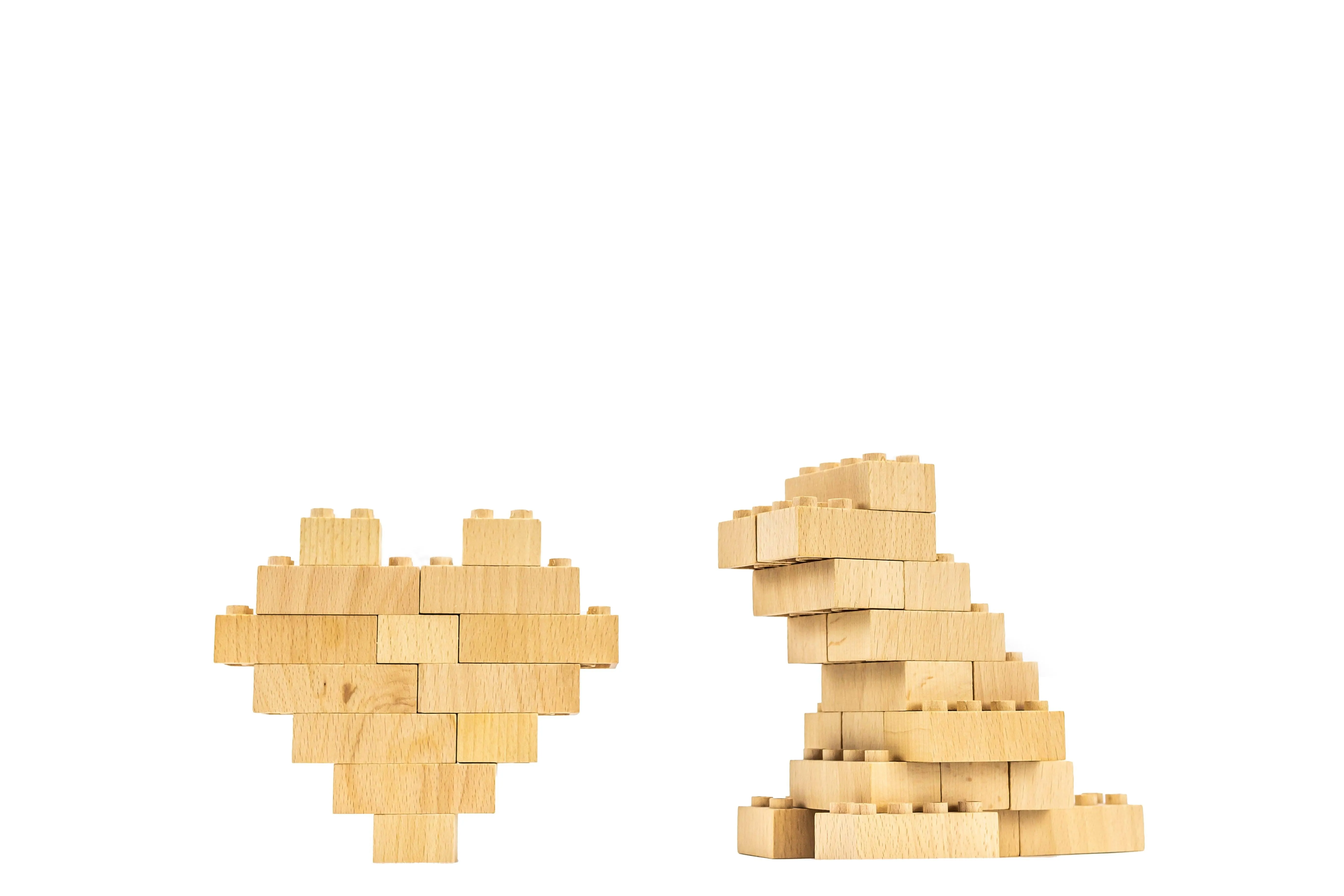 Plus  Wood Bricks 42pcs