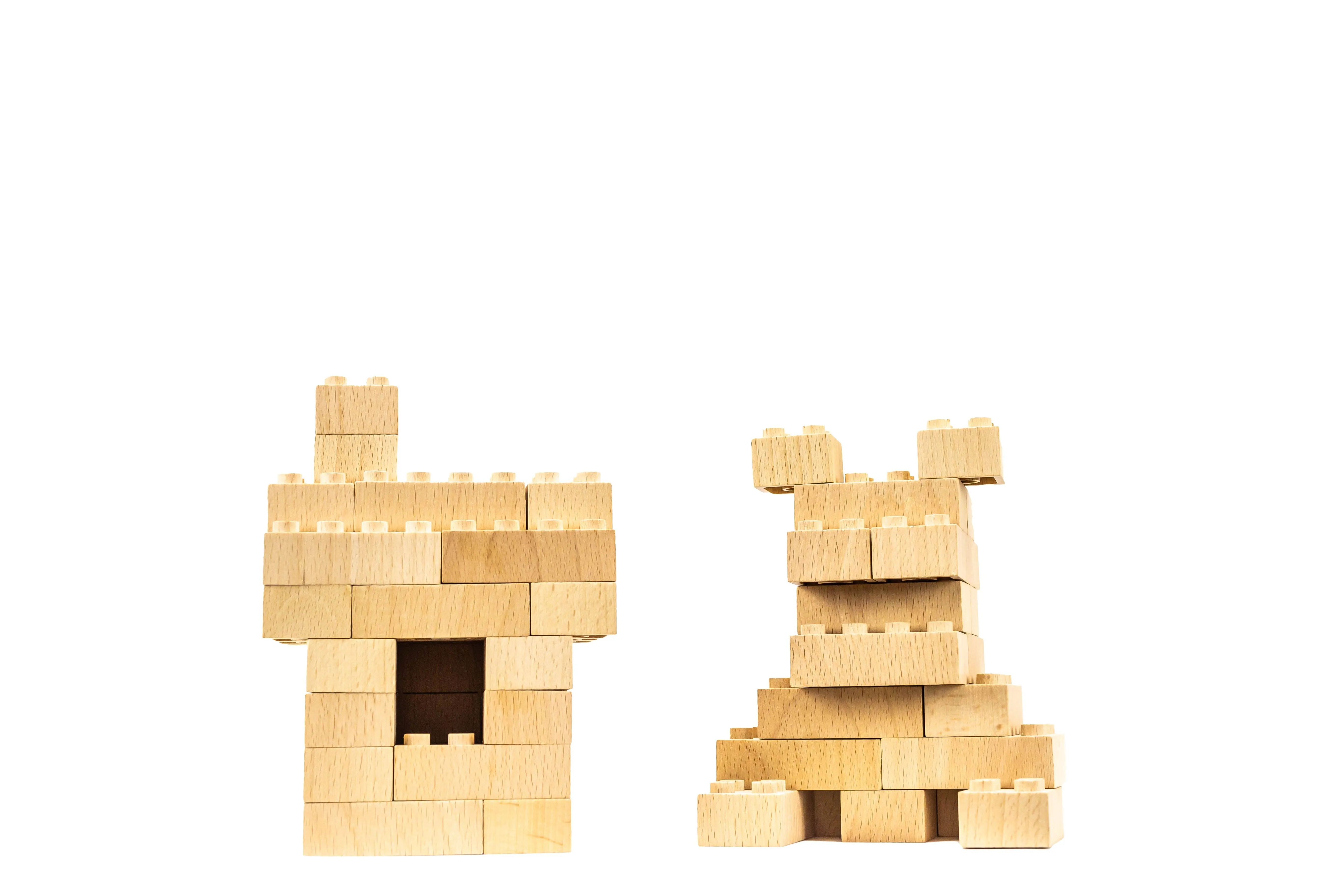 Plus  Wood Bricks 42pcs