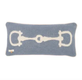 RETRO CUSHION NZ WOOL DENIM BLUE