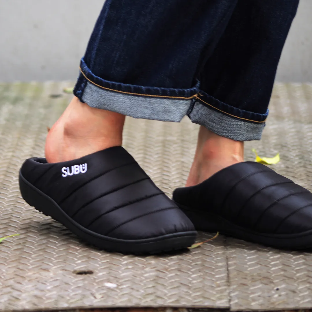 SUBU Tokyo Fall & Winter Slippers - Black