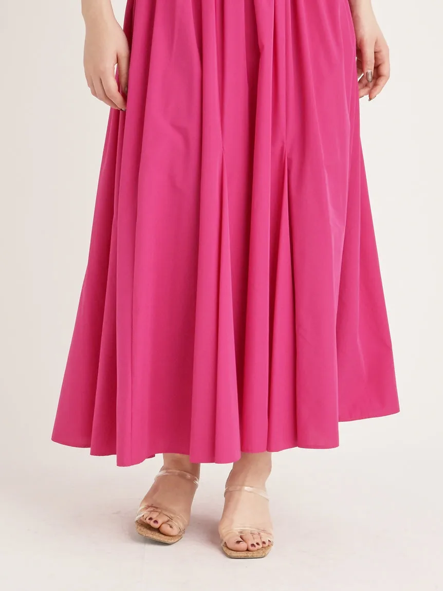 Sustainable Back Slit Maxi Shirt Dress