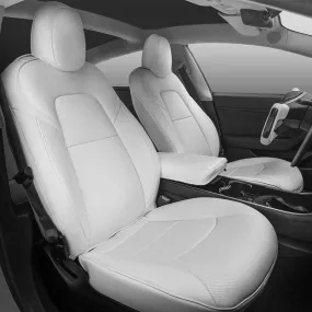 TAPTES® Custom Leather Seat Covers for Tesla Model 3, #1 Seat Covers for Model 3