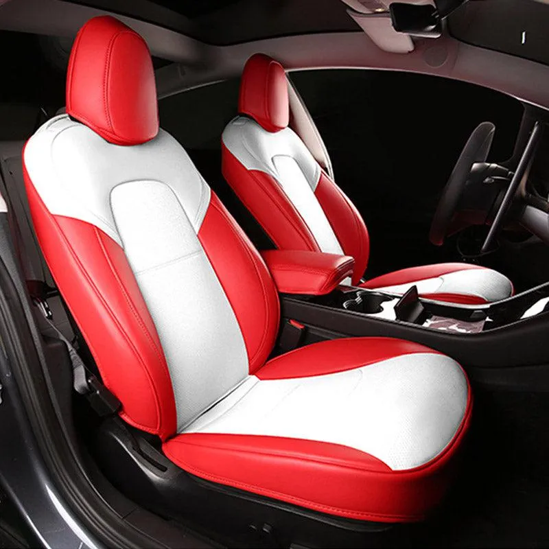 TAPTES® Seat Covers for Tesla Model 3 Front Seats, Front Seat Covers for Model 3 2024 2023 2022 2021 2020 2019 2018 2017