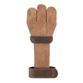 Three-Finger Archery Shooting Glove