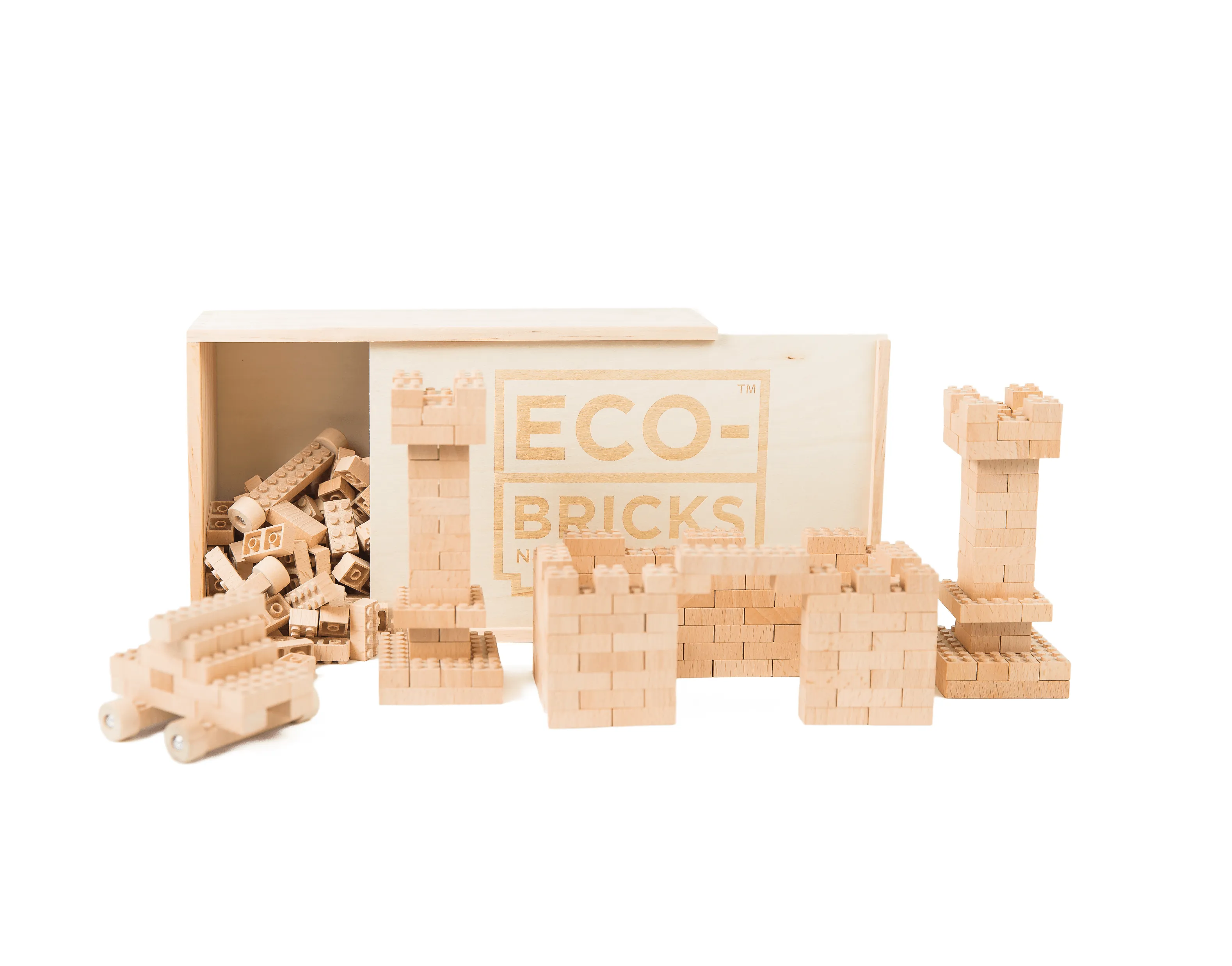 Wood Bricks 250pcs