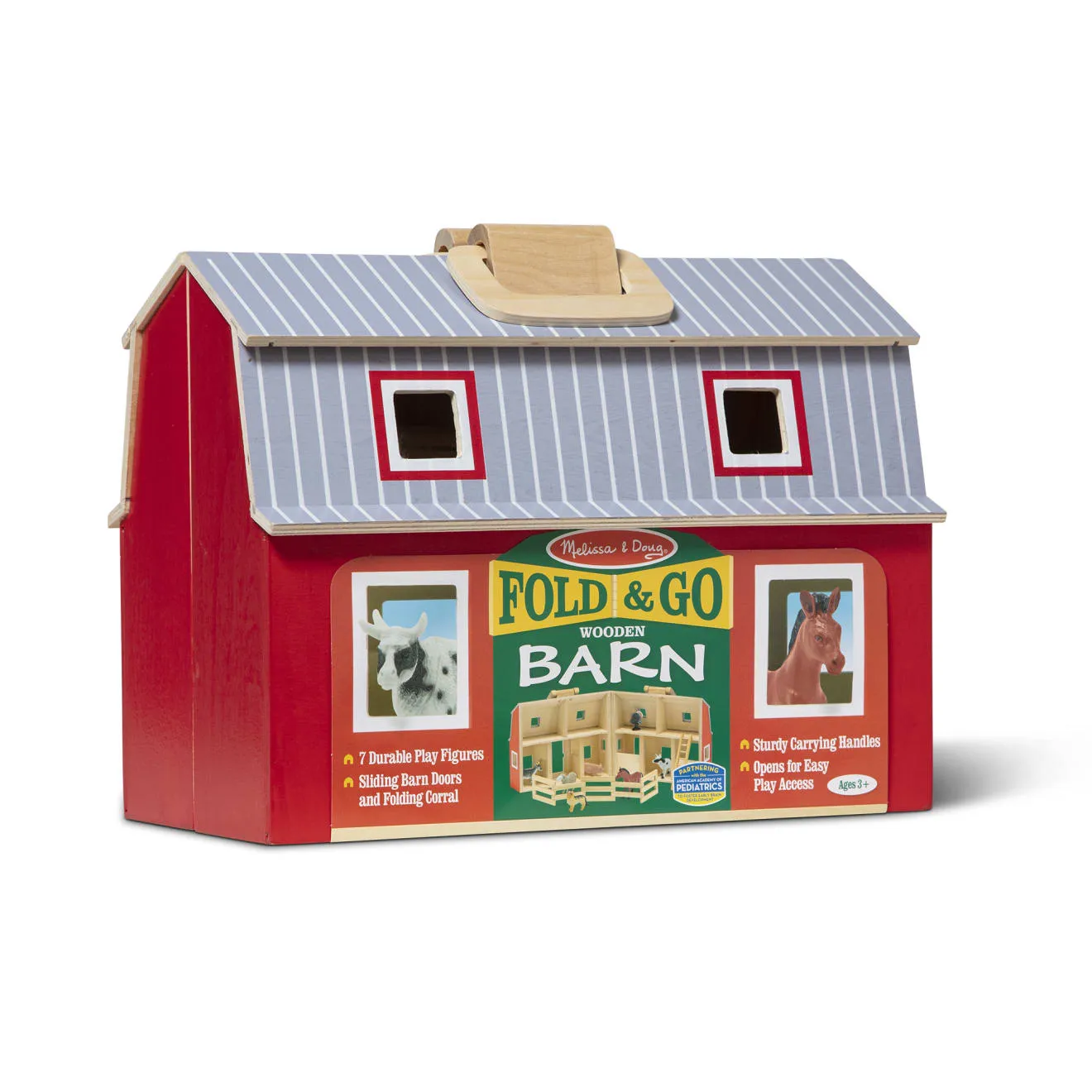 Wooden Fold & Go Barn